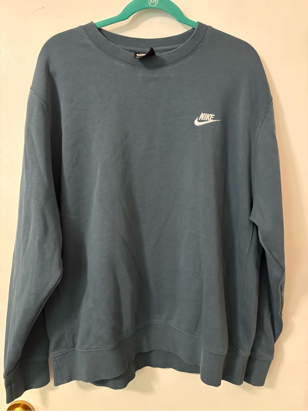 Nike womens Crewneck Sweatshirt in Slate Blue